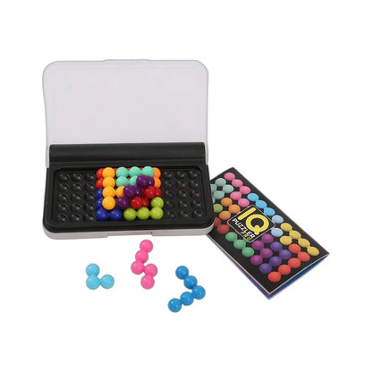 Smart Colour Building Game Smart Board Game IQ Puzzler Brain Teaser Game Stacking Game 2 Player Parent Child Games Game For Kids