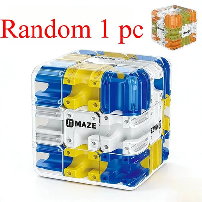 3D Maze Magic Cube Fidgeting Toys Kids Labyrinth Creative Puzzle Intelligence Cube Logical Thinking Anti Stress Educational Toys
