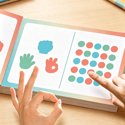 2 Books Brain Gym Workbook Set for Kids: Memory, Focus, Thinking Games, Attention Development, Hand-Eye Coordination Exercises