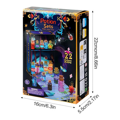 Kids Science Experiment Kit DIY Magic Potion Toy Set Colorful Box Educational Chemical Experiments for Children