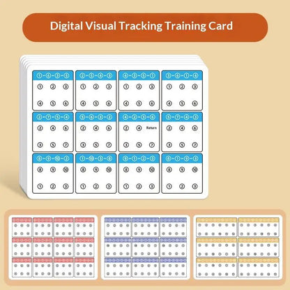 Cognitive Development Toy Set: Kids' Attention and Memory Training Cards