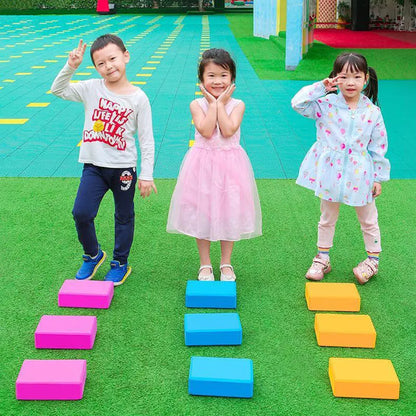 Montessori Balance Stone Sensory Toys Parish Sensory Integration Training Outdoor Sports Play Activities Social Children Toys