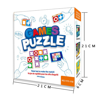 Kids Space Logical Thinking Board Game Matching Puzzle Party Memory Games for Children Interactive Learning Educational Toys