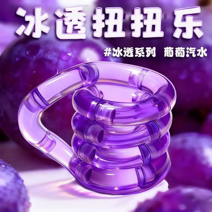 Tangle Sensory Fidget Toy For Kids Adults Autism Special Needs Stress Relief Anxiety Reducer Hand Therapy Toy Gifts