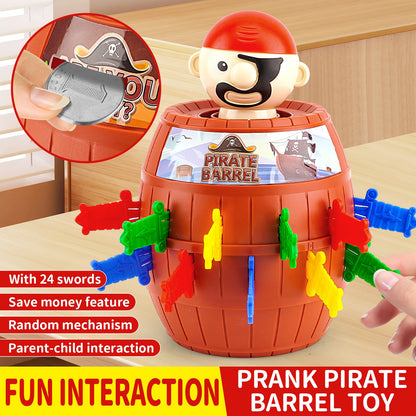 Pirate Bucket Desktop Trick And Arrow Bucket Toy Creative Parent Child Interactive Game For Children Aged 3 And Over