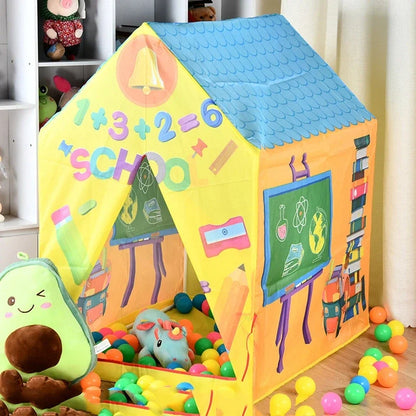 Children Play Tent Cute Small House Design Crawling Toy Multifunctional Playhouse For Boy Girl Parent Child Daily Interaction
