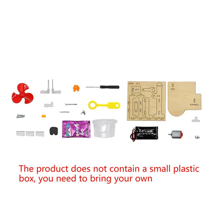 Science Experiment Toy Early Learning Toy Technology Small Production Wooden Toy for Kids Girls Boys Students Teens Age 6+