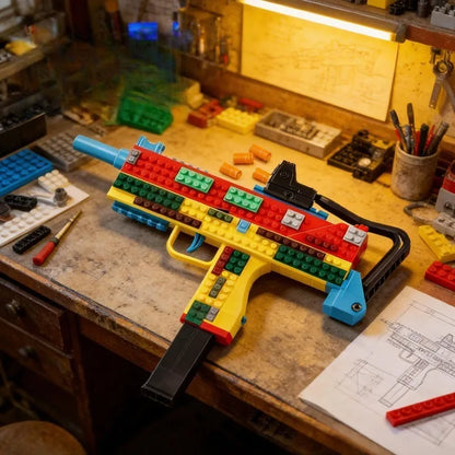 Creative Building Block Toy Set, Hands-On Assembly Model for Indoor & Outdoor Play