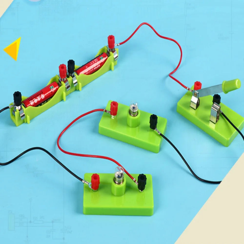 School Electric Circuit Montessori Learning Experiment Set DIY Science Toys