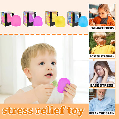 Squishy Candy Balls Autism Sensory Toys Stress & Anxiety Relief Toys Soft,Skin Friendly Durable Party Favors for Adult Kids Gift