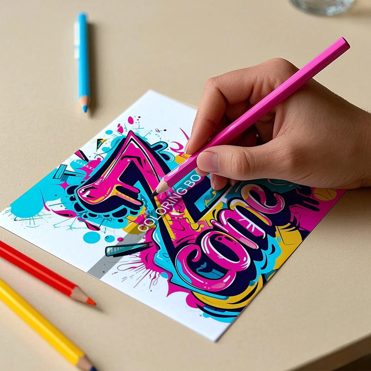 Creative Doodle Coloring Book for Adults - Relax & Unleash Imagination with Fun Art Designs