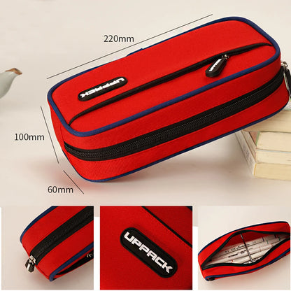 Creative Pencil Case Cute Boy Girl Kawaii Pencil Cases Storage Kids Pen Bag Large Big Stationery Box School Students Supplies
