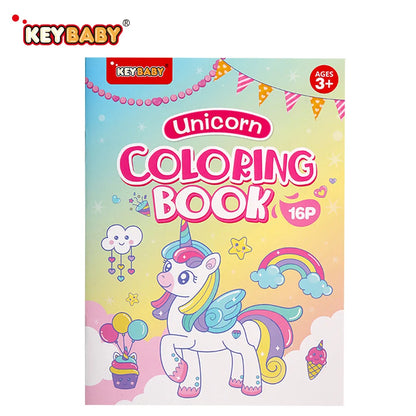 Children's Drawing and Coloring Book Give Baby Free Creative Space Play Imagination Puzzle Book Children's Montessori Toys Gift