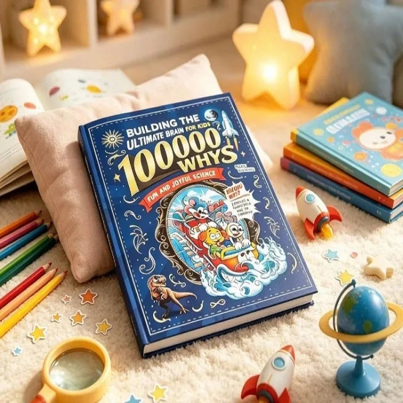 Children's Comic Book Set, Leadership Enlightenment, Emotional Intelligence and Social Training, 10000 Why Science Encyclopedias