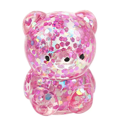 Creative Stress Relief Balls Colorful Squeeze Ball Water Bead Decompression Fidget Toy for Kids Adults Anxiety Autism ADHD
