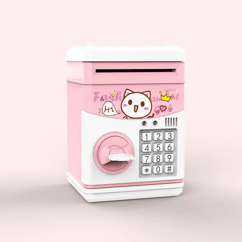 Creative Story Machine Multifunction Piggy Bank Unbreakable Kids Children Money Coin Saving Jar Storage Box Birthday Gifts Toys