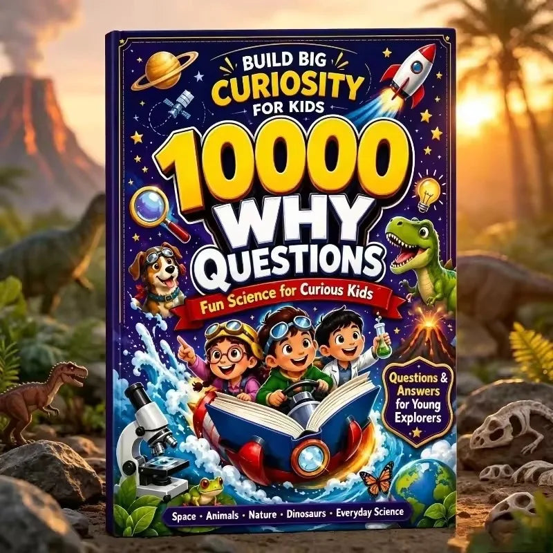 Children's Comic Book Set, Leadership Enlightenment, Emotional Intelligence and Social Training, 10000 Why Science Encyclopedias