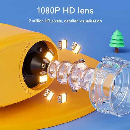 Digital Microscope for Kids 1000X Handheld 4K 2.0" Screen Handheld Rechargeable Mini Pocket Educational Science Toy for Children