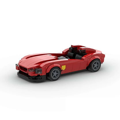 Creative Racing Series Building Blocks Toy Luxury Sports Car Model Building Set for Kids Educational Block Toy Birthday Gifts
