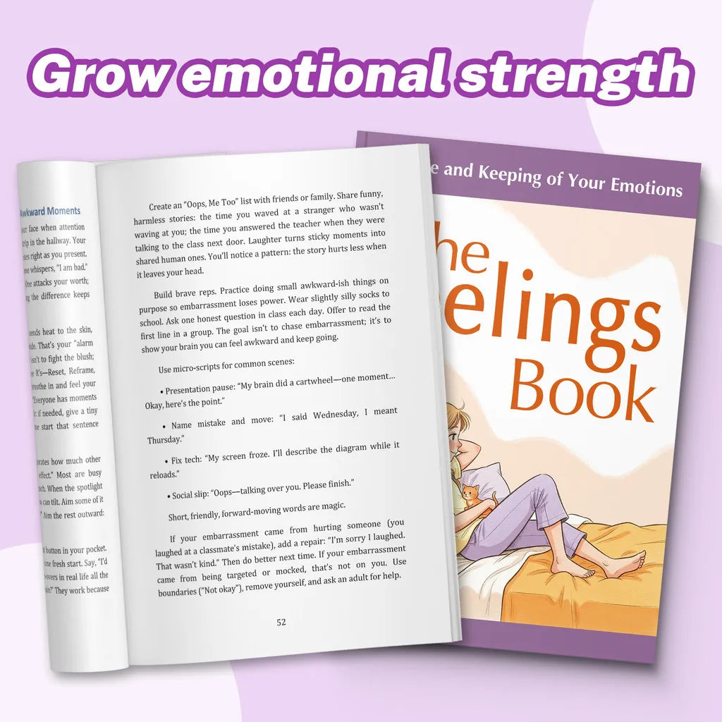 The Feelings Book—Emotional Intelligence for Kids | Grow Self-Awareness, Mindfulness & Resilience |Practical Tips for Children
