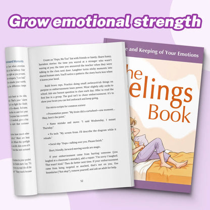 The Feelings Book—Emotional Intelligence for Kids | Grow Self-Awareness, Mindfulness & Resilience |Practical Tips for Children
