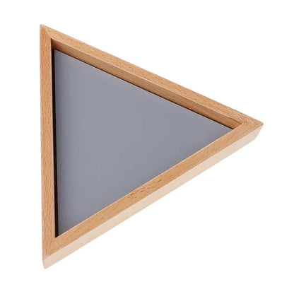 Montessori Constructor Triangle Building Maths Educational Game Set for Kids