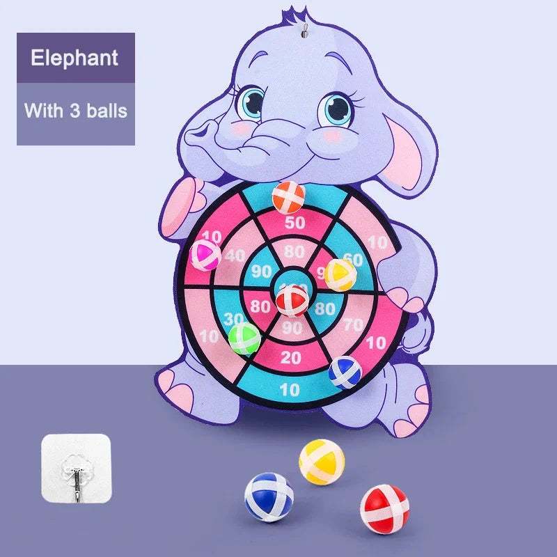 Educational Dart Board Baby Dart Indoor Sports Child Montessori Games for Children 3 to 7 Years