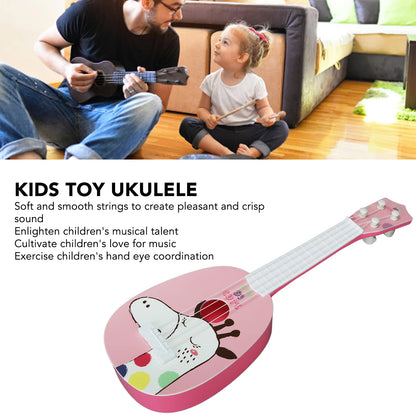 Guitar Musical Kids Ukulele Guitar Toys Enlightenment Musical Instrument Early Education for Children Gift