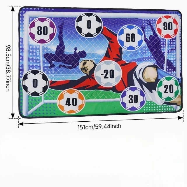 Soccer Game Mat Set Outdoor Indoor Toys Multiplayer Competitive Soccer Children Football Training Boy Gifts Parent-child Outdoor