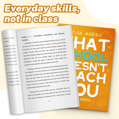What School Doesn’t Teach You — Life Skills & Emotional Intelligence Guide for Children | Build Confidence, Independence