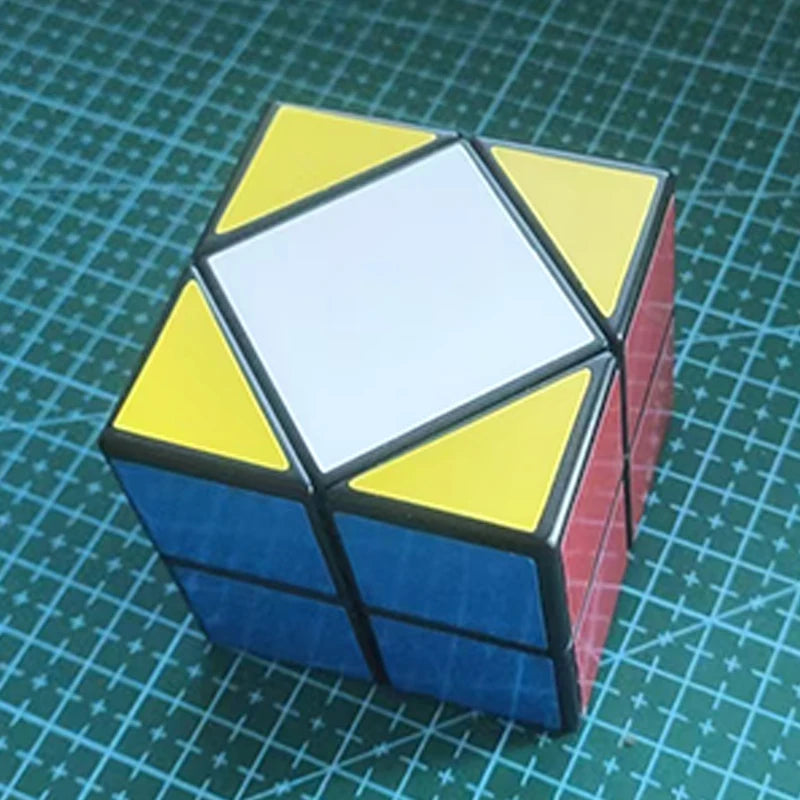 Domino Skewb Speed Cubes 2x2x2 Sensory Quiet Fidget Toys for Autism ADHD Anxiety Kids Teens Boys Girls Educational Gifts
