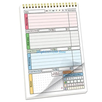 G88D A 5 Habits Planner Habits Trackers Notebook Daily Weekly Monthly Habits Trackers Discipline Calorie Planner Schedules