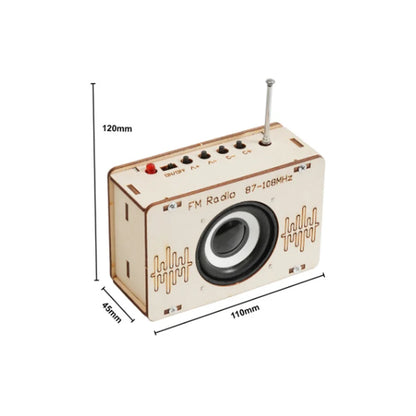 Kids DIY Science Toys Educational Scientific Experiment Kit Radio Broadcast  Model Physics School STEM Projects