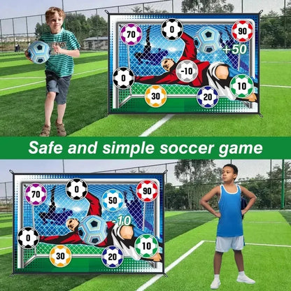 Soccer Game Mat Set Outdoor Indoor Toys Multiplayer Competitive Soccer Children Football Training Boy Gifts Parent-child Outdoor