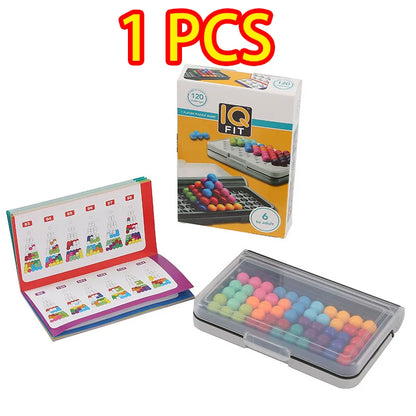 Smart Colour Building Game Smart Board Game IQ Puzzler Brain Teaser Game Stacking Game 2 Player Parent Child Games Game For Kids