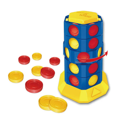 Thinking Training 3D Four-In-A-Row Game, Logic Desktop Game, Educational Puzzle Toy, Brain Development Activity