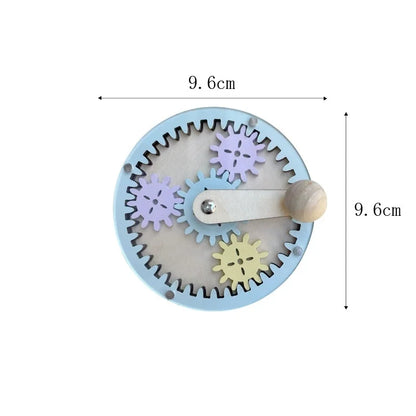 Kindergarten Montessori Busy Board  Accessories Caterpillar Gear LED Lamp Bell Roller Counting Bead Wall Toy Educational Toy