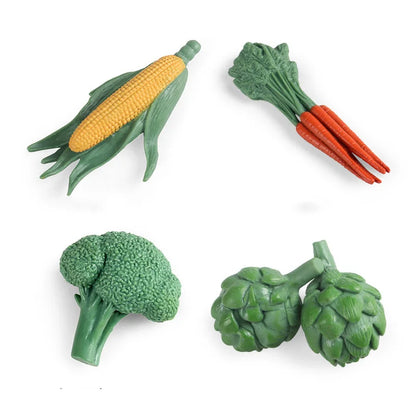 Montessori Math Toy Simulation Building Model Human Body Instrument Vegetable Pyramid Architecture Educational Toy for Children