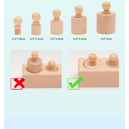 Montessori Kids Sensory Math Toy Development Sensory Toys Hand-eye Coordination for Kids 3 Years Old and Up Gifts for Children