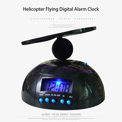 Digital Helicopter Flying Alarm Clock for Students, Bedrooms New Wakes Up Clock with Backlit Game Mode for Heavy Sleepers Kids