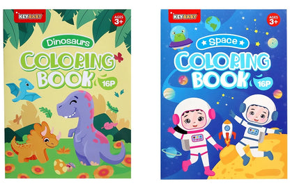 Children's Drawing and Coloring Book Give Baby Free Creative Space Play Imagination Puzzle Book Children's Montessori Toys Gift