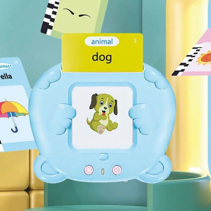 Early Educational Electronic Cards Book Language Learning 224 Objects English Flashcards Animals 112 Cards Talking Flash Cards