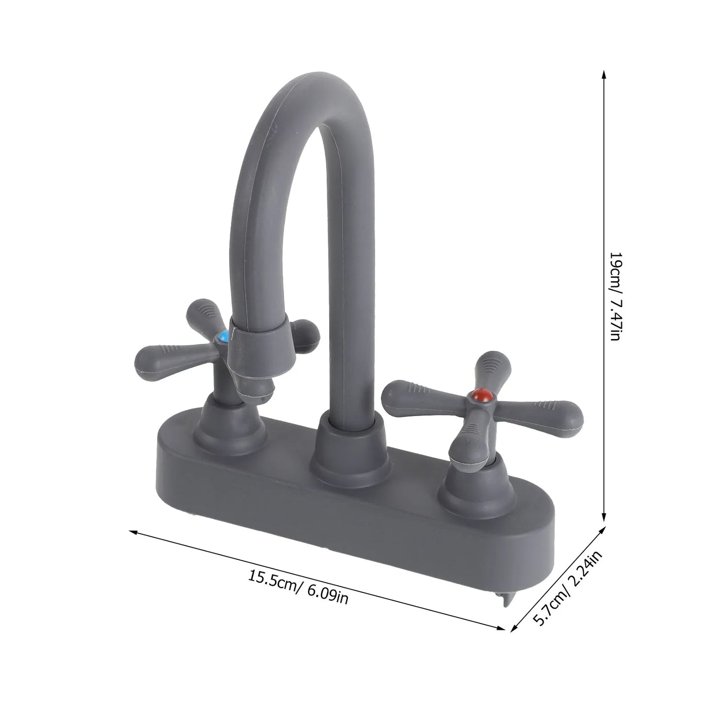 Play Kitchen Faucet Replacement - Realistic Pretend Sink Tap for Kids - Encourages Role Play Creativity Life Skills Learning