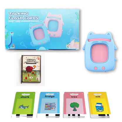 Early Educational Electronic Cards Book Language Learning 224 Objects English Flashcards Animals 112 Cards Talking Flash Cards