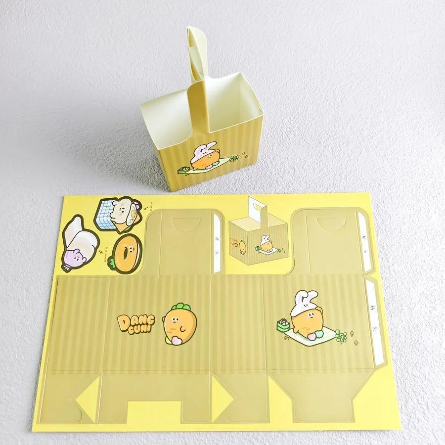 Creative 3D Origami Box DIY Craft, Fun Magic Paper Box Making Kit, Educational Handmade Art for Kids Party & Home Activity