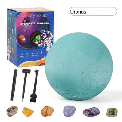 Science Educational Explore Planet Dig Kit Kids Excavation Toys Mining Kit Crystals  Mega Gemstone Education Excavation Kit