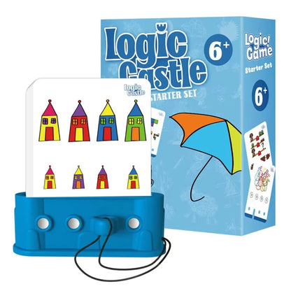Montessori Kids Logic Key Puzzle Game Matching Game Early Educational Logic Key Thinking Training Intellectual 3D