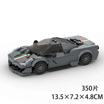 Creative Racing Series Building Blocks Toy Luxury Sports Car Model Building Set for Kids Educational Block Toy Birthday Gifts