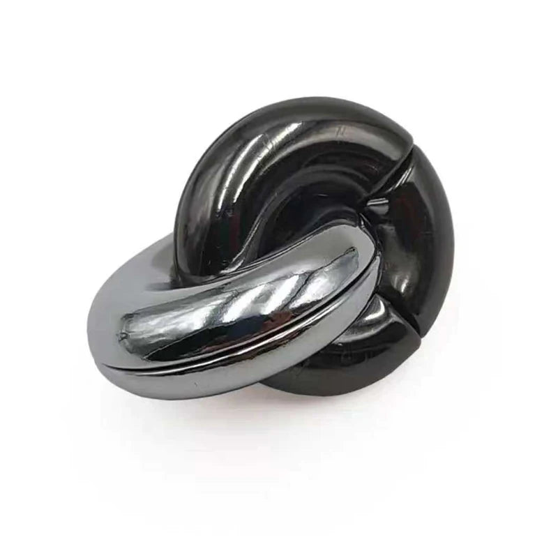 Mind Challenge Magic Baffling IQ Metal Brainteaser Puzzles For Kids Adults Unlock Interlocking Games Logic Test Educational Toys