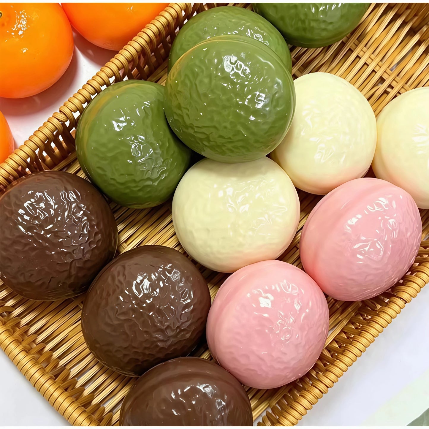 Creative Choco Pie Squishy Stress Ball Toys Soft Building Block Filling Squeeze Fidget Toy Adults ASMR Sensory Anti Stress Toys